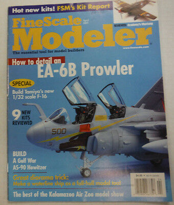 FineScale Modeler Magazine EA-6B Prowler & Tamiya's F-16 April 2015 042515R