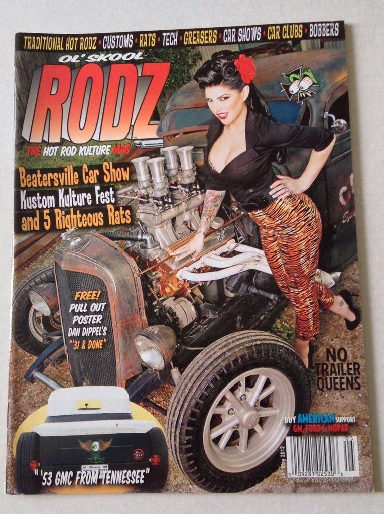 Ol' Skool Rodz Magazine Beatersville Car Show May 2012 030217NONRH
