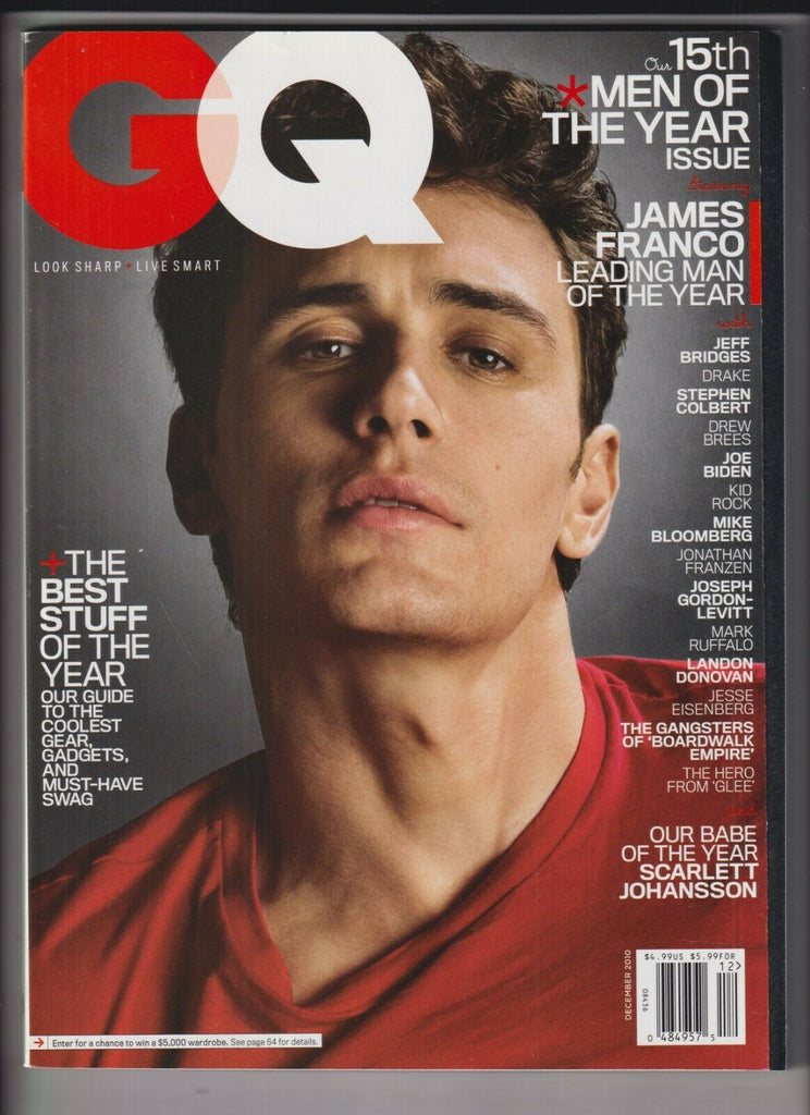 GQ Mag James Franco 15th Men Of Year Issue December 2010 030720nonr