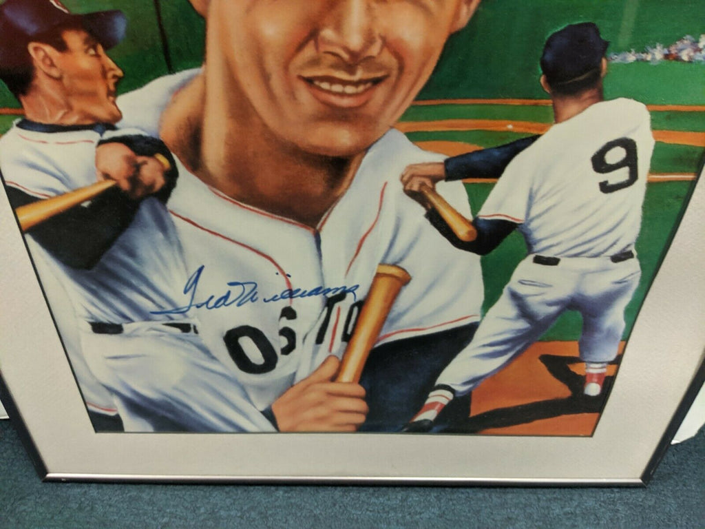 Number 9 Ted Williams Print