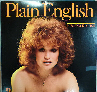 Plain English "Miss Joey English" 33 RPM VG++ 110215 TLJ