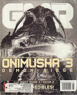 GMR June 2004 Onimusha 3 Demon Siege w/ML VG 070816DBE2