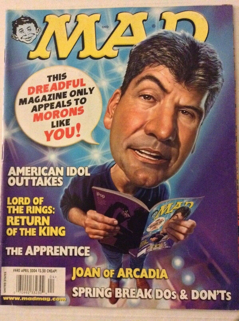 Mad Magazine American Idol Outtakes April 2004 030319nonrh