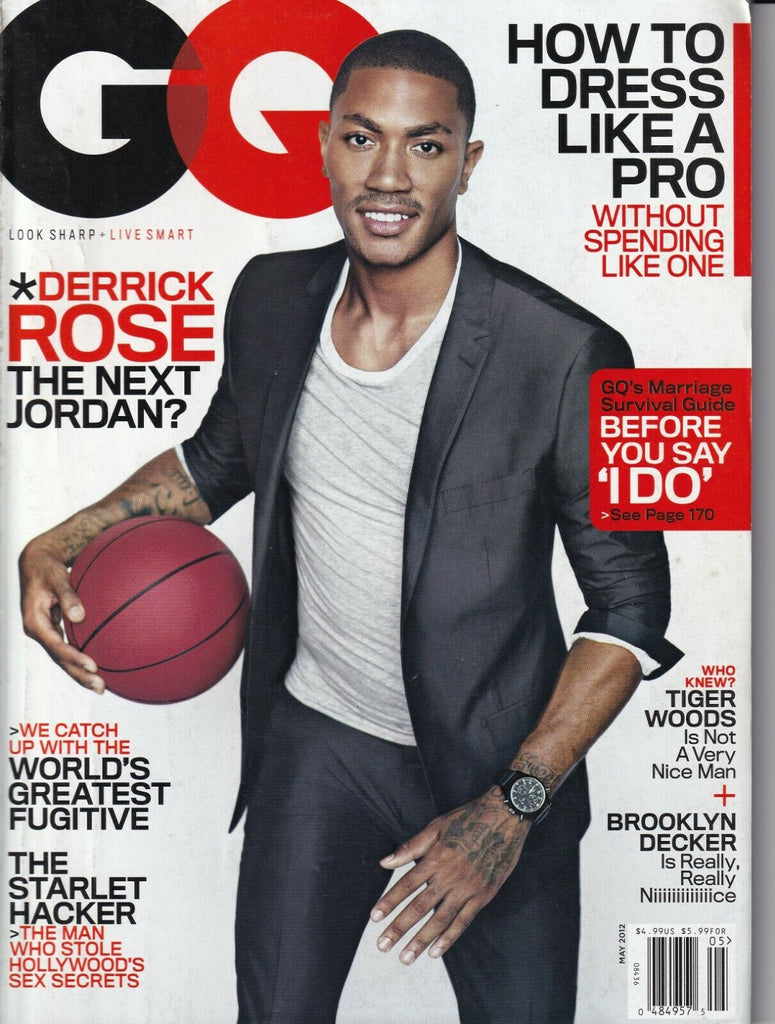 GQ Magazine Derrick Rose May 2012 021219nonr