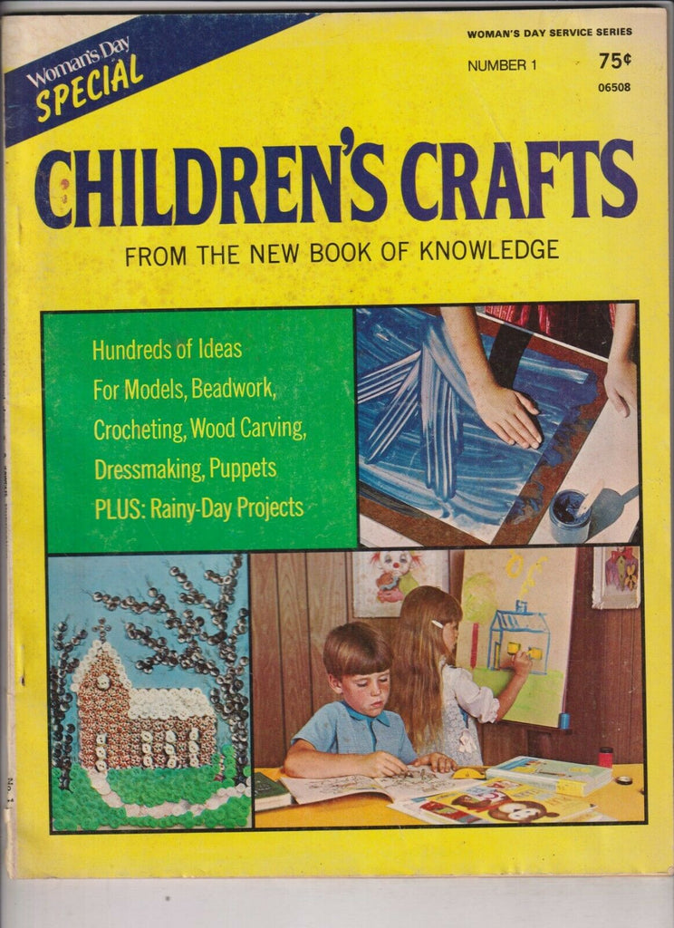 Children's Crafts Mag Hundreds Of Ideas No.1 1973 021020nonr