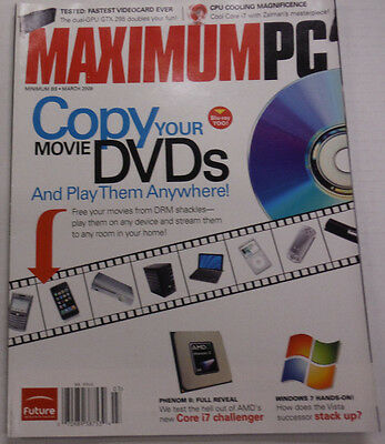 Maximum PC Magazine Copy Your Movie DVDs March 2009 121214R2