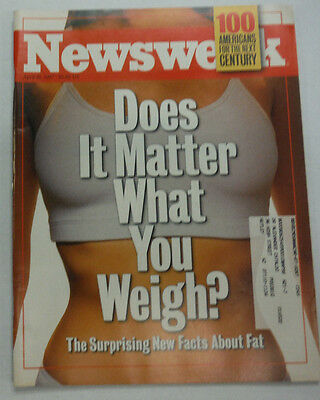 Newsweek Magazine Does It Matter What You Weigh April 1997 042215R