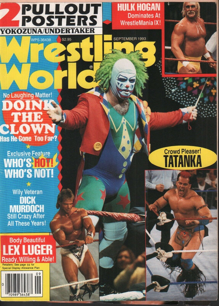 Wrestling World September 1993 Hulk Hogan Lex Luger Dick Murdoch 012819AME2