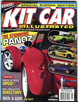 Kit Car Illustrated Magazine June 1998 The Stunning Panoz EX 021816jhe