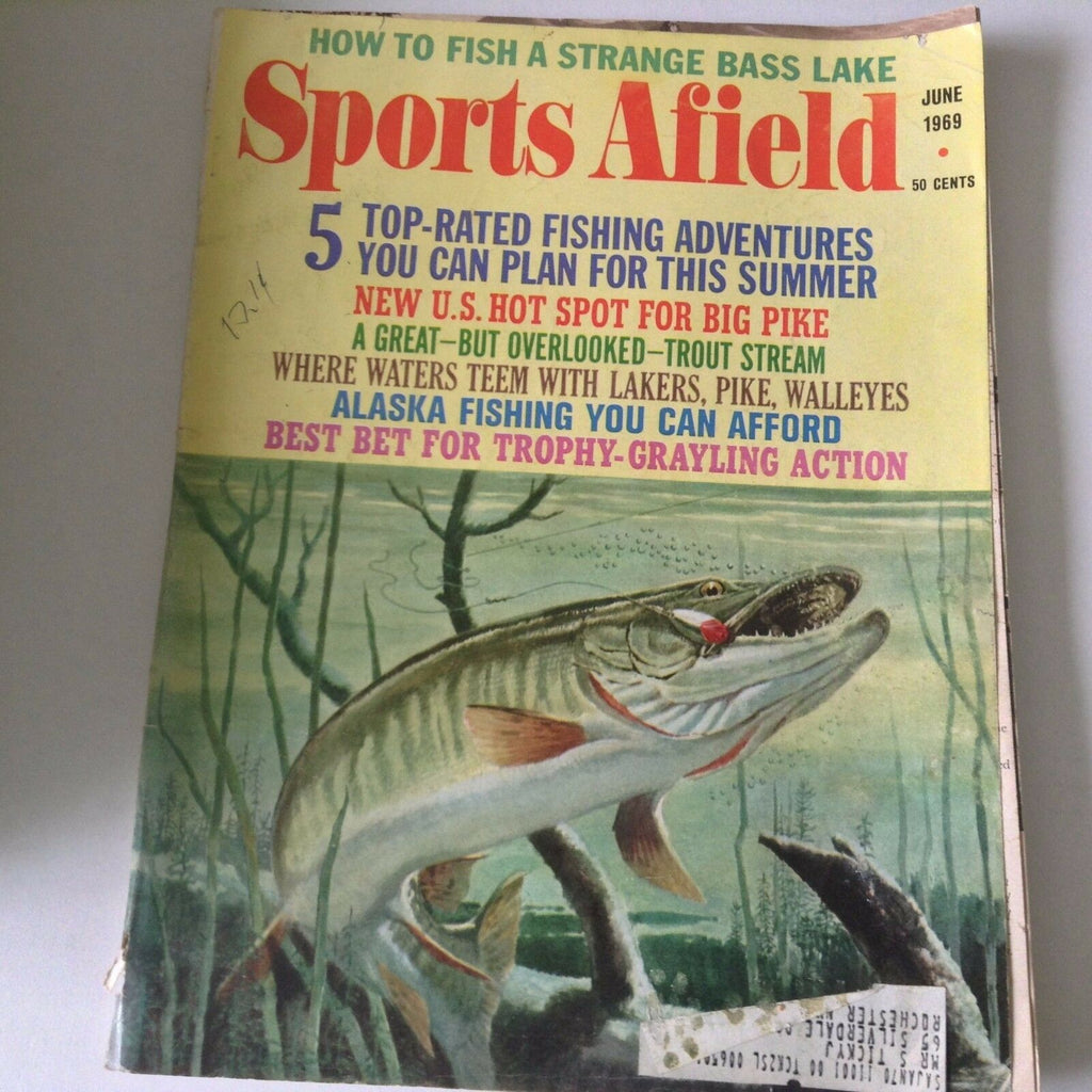 Sports Afield Magazine new US Hot Spot For Big Pike June 1969 052617nonrh3
