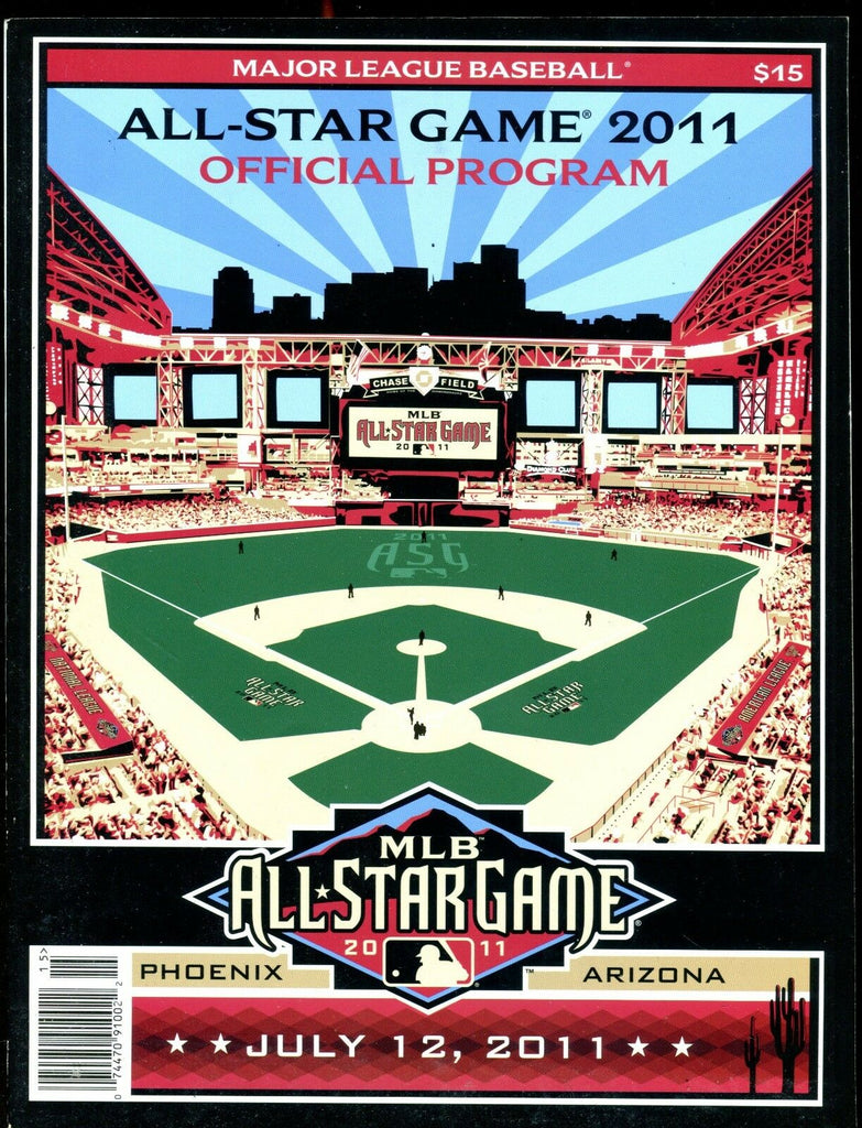 2011 All-Star Game Program July 12 2011 Phoenix Arizona EX 010417jhe