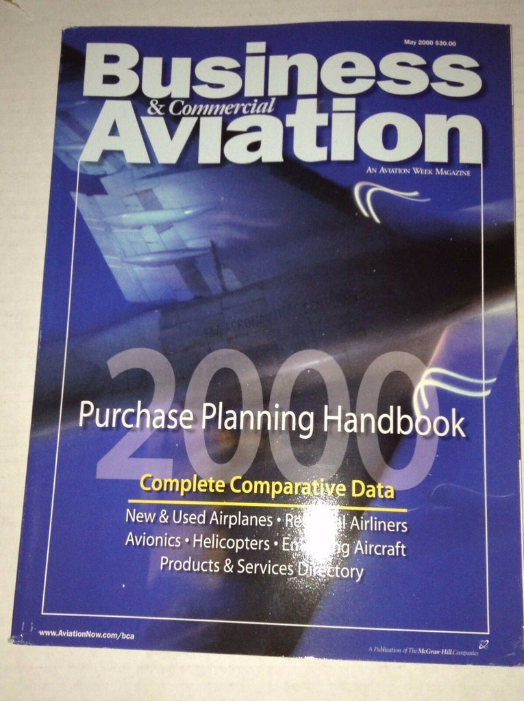 Business & Commercial Aviation Magazine Planning Handbook May 2000 FAL 111916RH