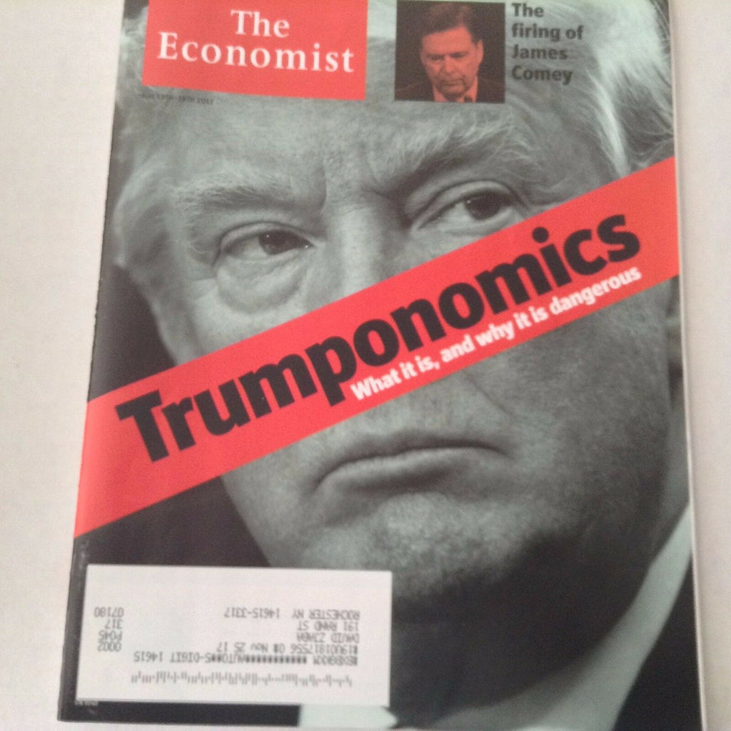 The Economist Magazine Donald Trump Economics May 13-19, 2017 060817nonrh