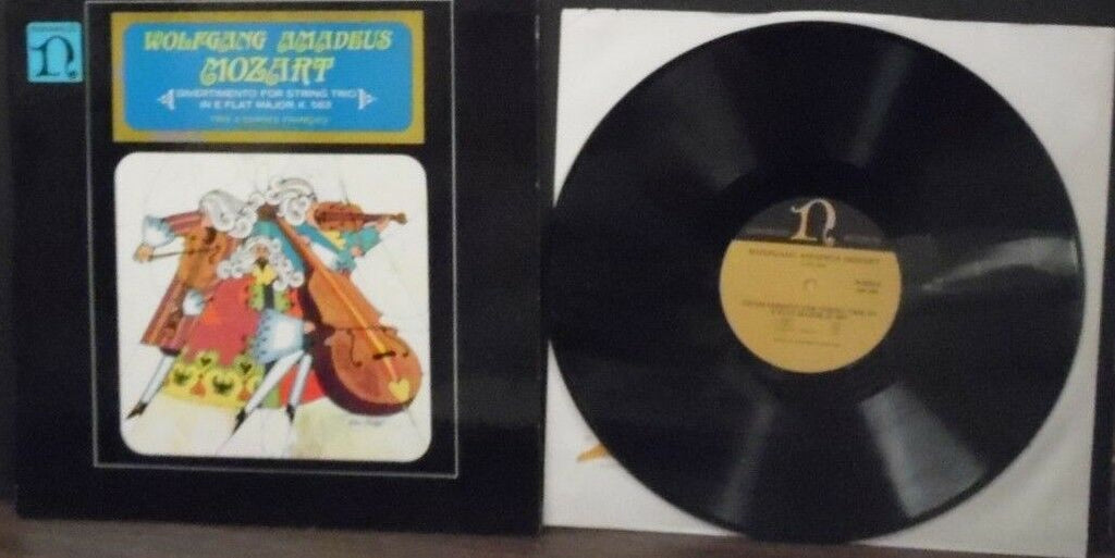 Wolfgang Amadeus Mozart Trio A Cordes Francais vinyl H-1102 010519LLE