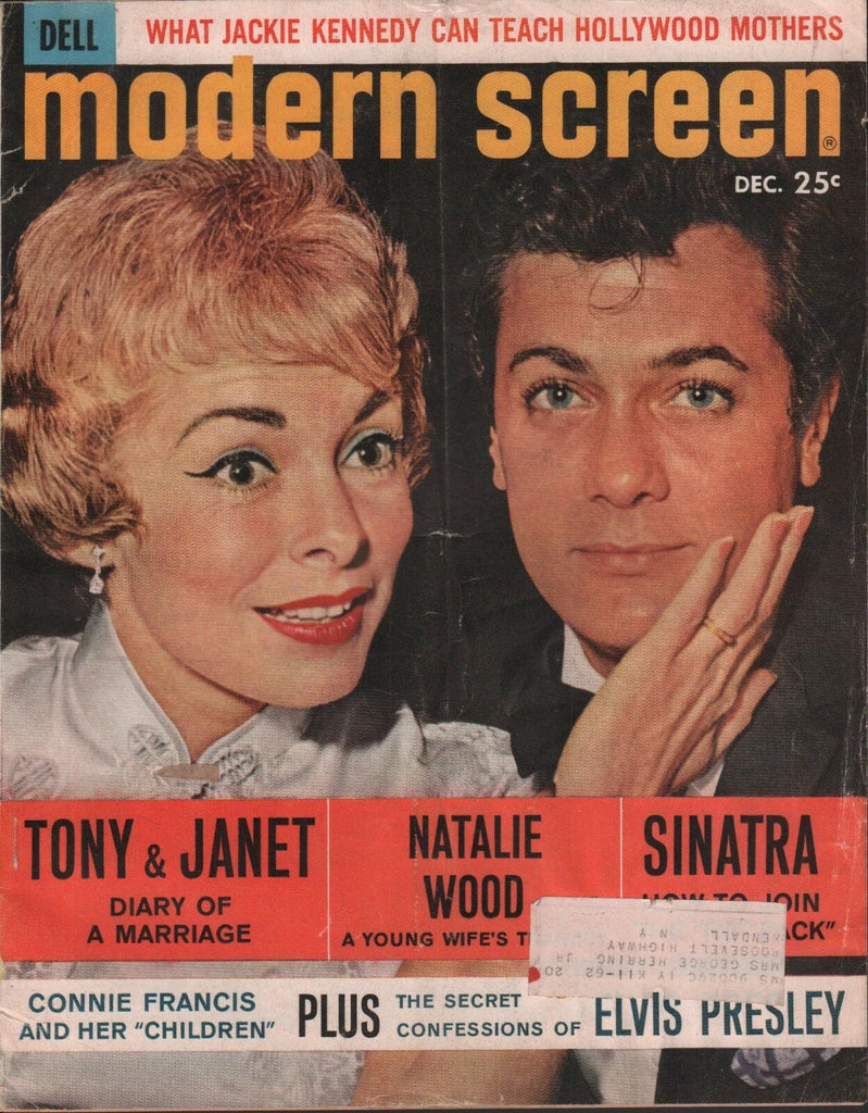 Modern Screen December 1961 Natalie Wood Sinatra Jackie Kennedy 050918DBE