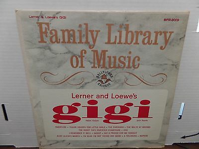 Lerner & Loewes GIGI Bellflower Records BFR-8809 33rpm 081116DBE