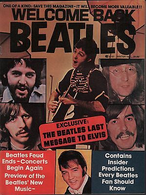 Welcome Back Beatles Winter 1977 EX 120315DBE