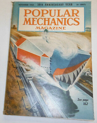 Popular Mechanics Magazine Atomic Age Troops November 1952 091414R