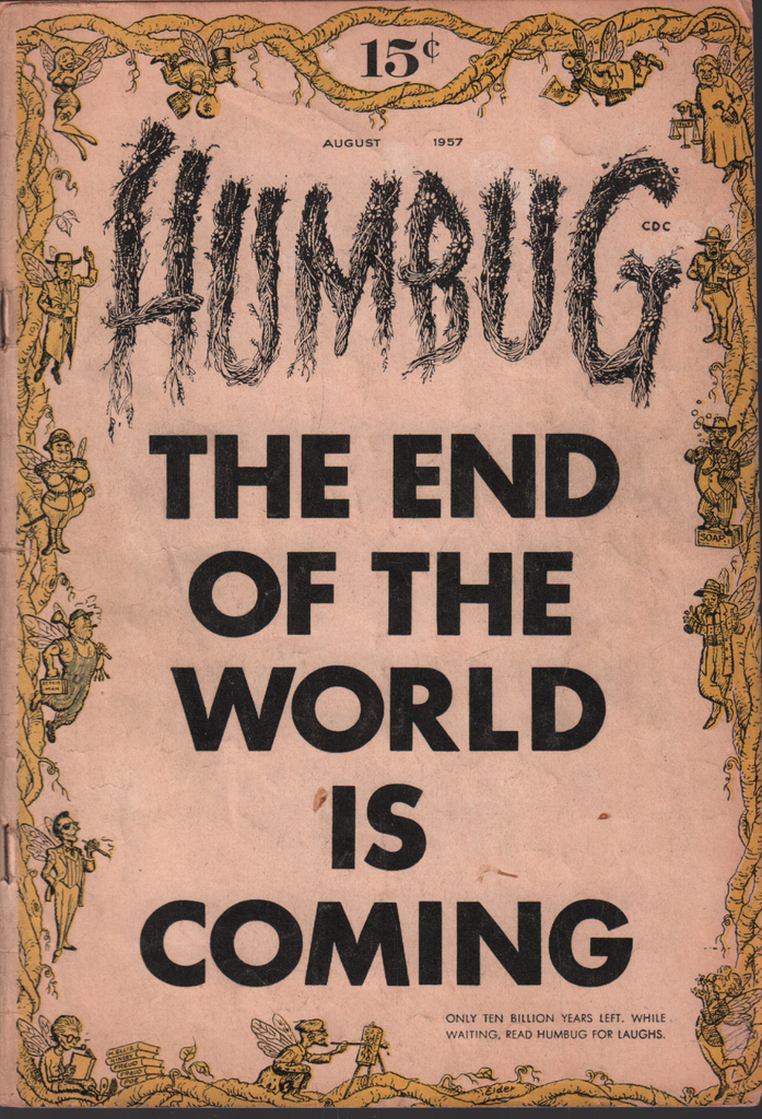 Humbug Magazine First Issue August 1957 Harvey Kurtzman MAD070620AME