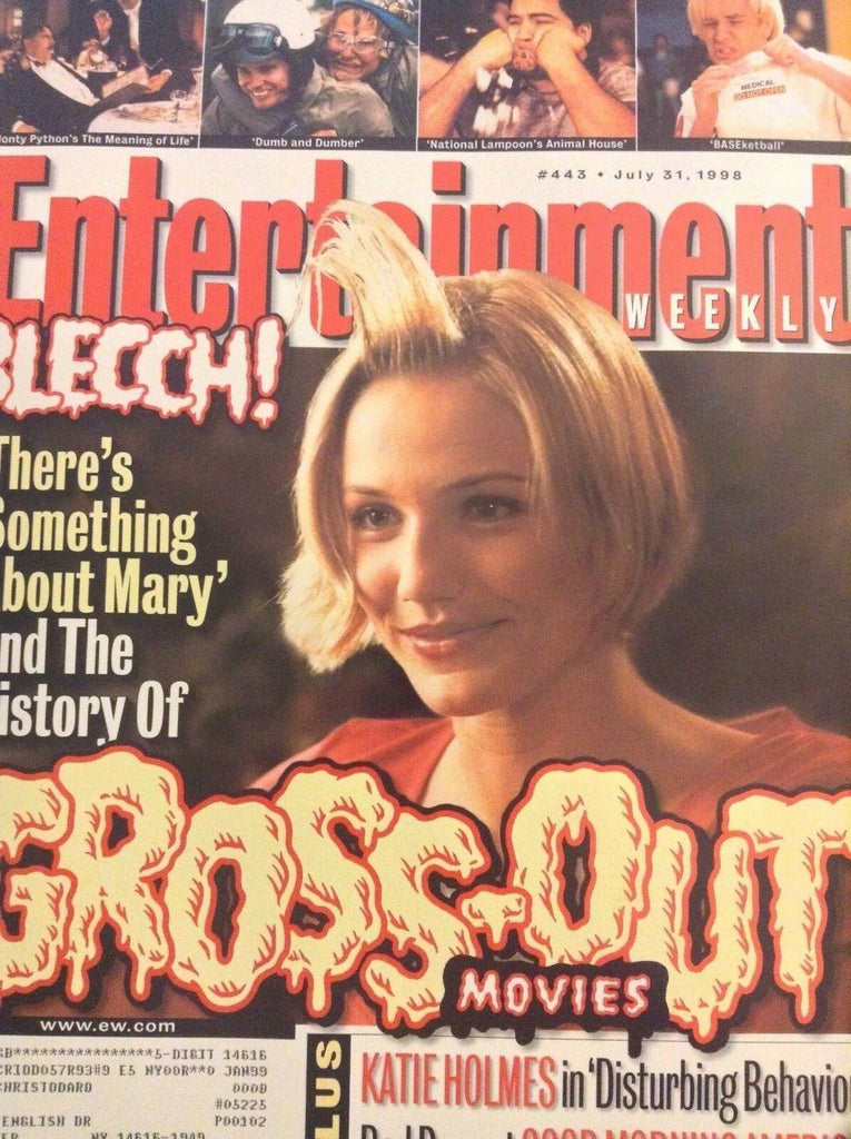 Entertainment Weekly Magazine Gross-Out Movies July 31, 1998 080218nonrh
