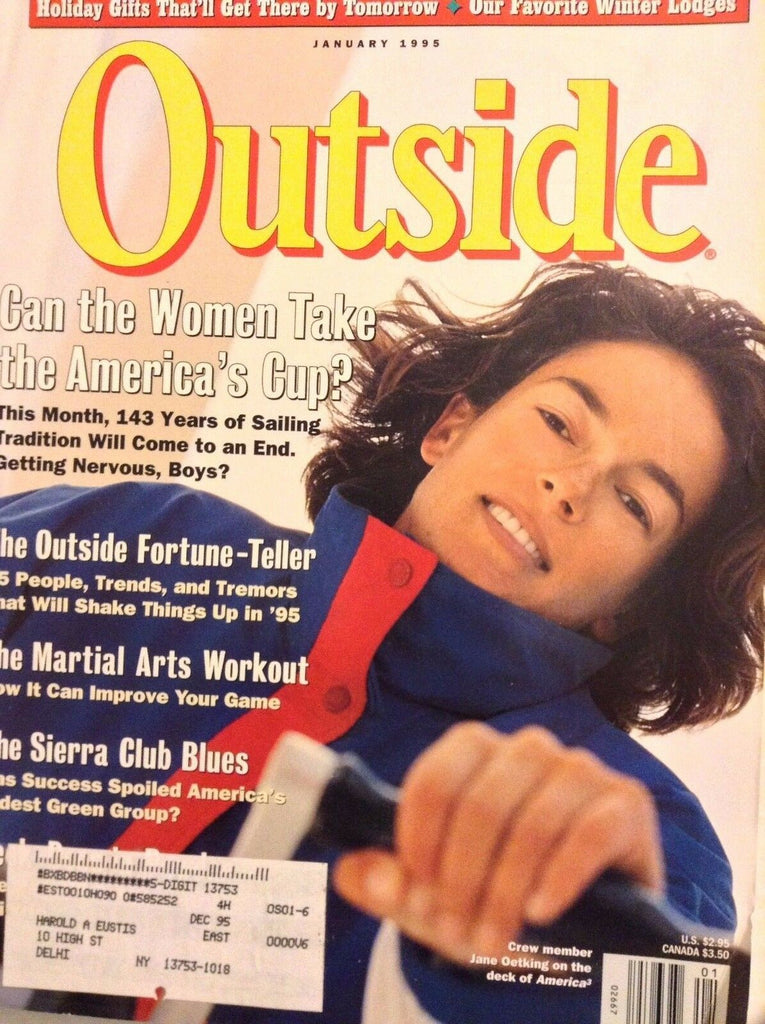 Outside Magazine Jane Oetking Deck Of America January 1995 110317nonrh
