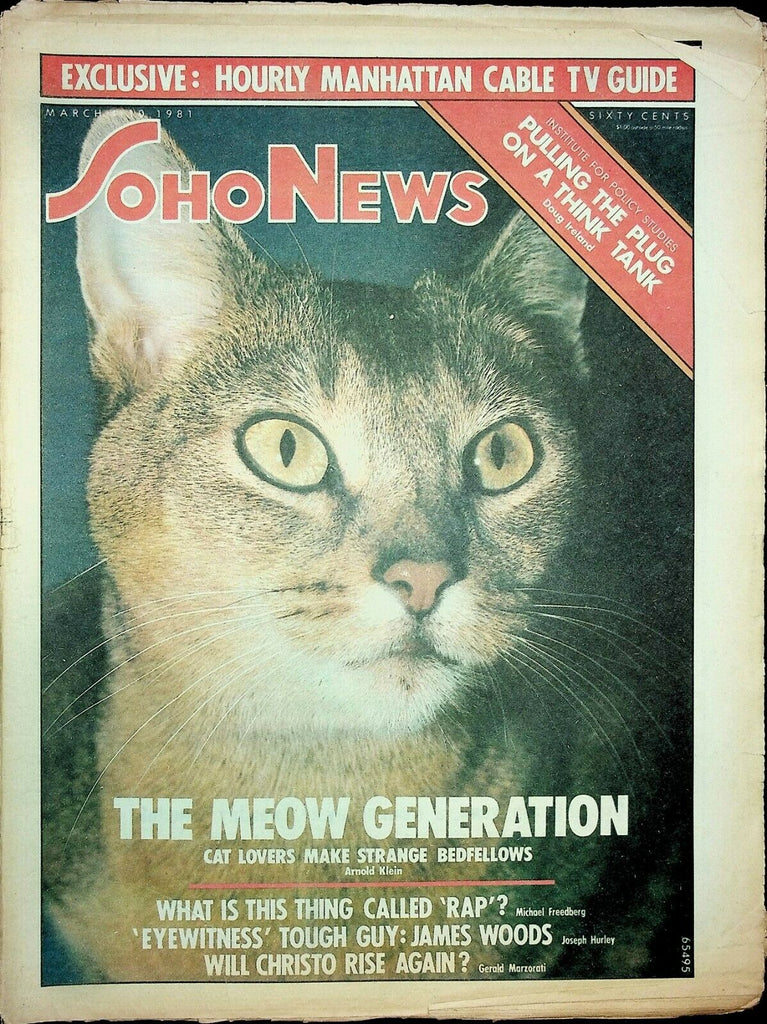 Soho News March 4-10 1981 Doug Ireland James Woods Kurtis Blow 091120ame