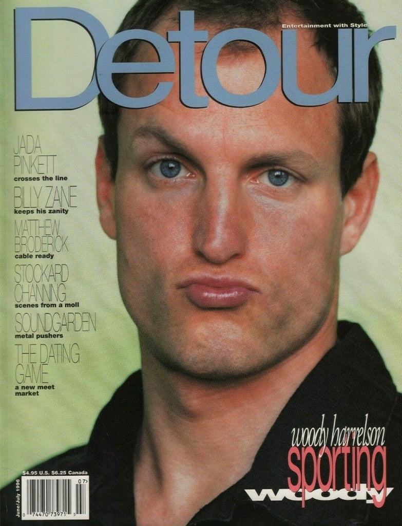 Detour June July 1995 Woody Harrelson Jada Pinkett Matthew Broderick 071219DBE2