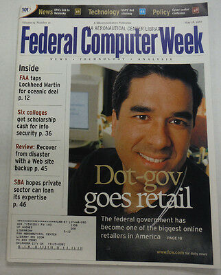 Federal Computer Week Magazine Dot-Gov Goes Retail May 2001 071515R