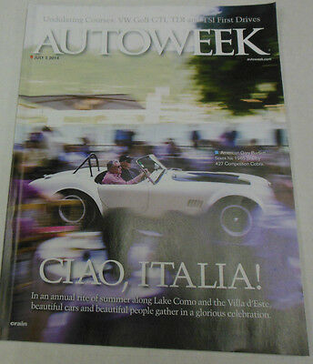 Autoweek Magazine Ciao, Italia & VW Golf GTI July 2014 071814R