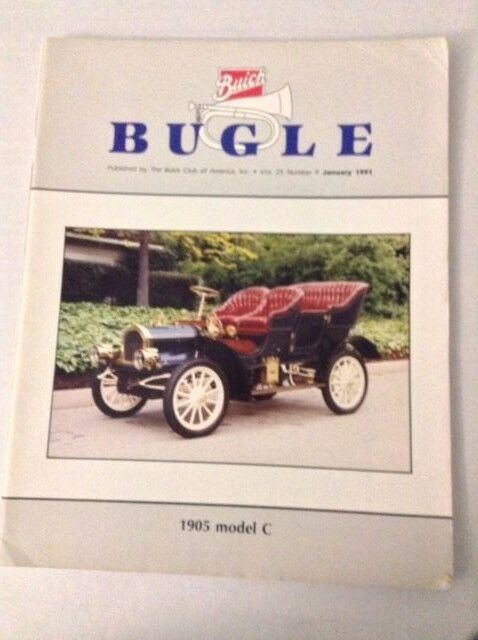 Buick Bugle Magazine 1905 Model C January 1991 032217NONRH