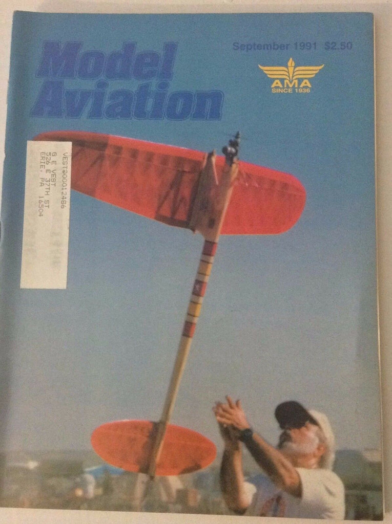 Model Aviation Magazine 1991 US Free Flight September 1991 041717nonrh