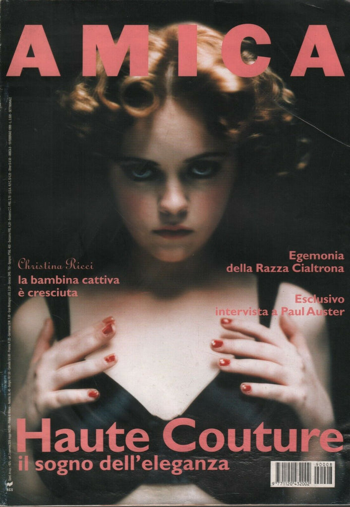 Amica Italian Fashion Magazine February 19 1999 Christina Ricci 011321ame