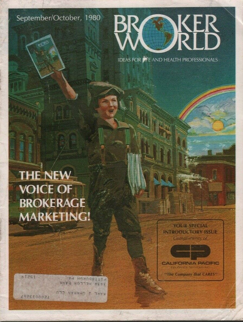 Broker World Sept Oct 1980 PREMIERE ISSUE David Howard wML 060419DBE