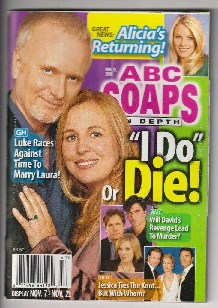 ABC Soaps Mag GH Genie Francis Anthony Geary November 21, 2006 111719nonr