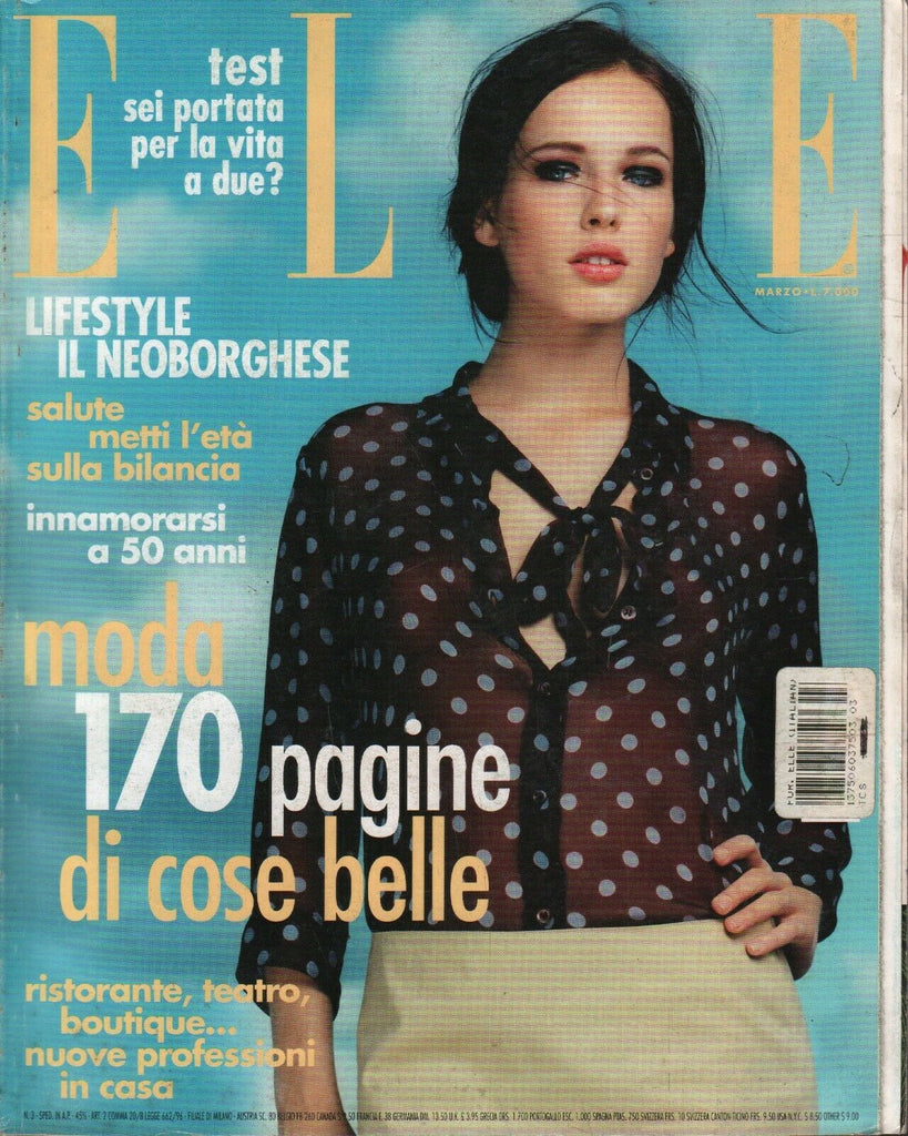 Elle Italian Fashion March 2000 Jennifer Lopez Sean Combs P Diddy 100720ame2