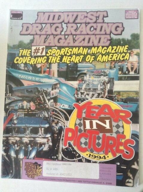 Midwest Drag Racing Magazine Year In Pictures January 30, 1994 041817nonrh