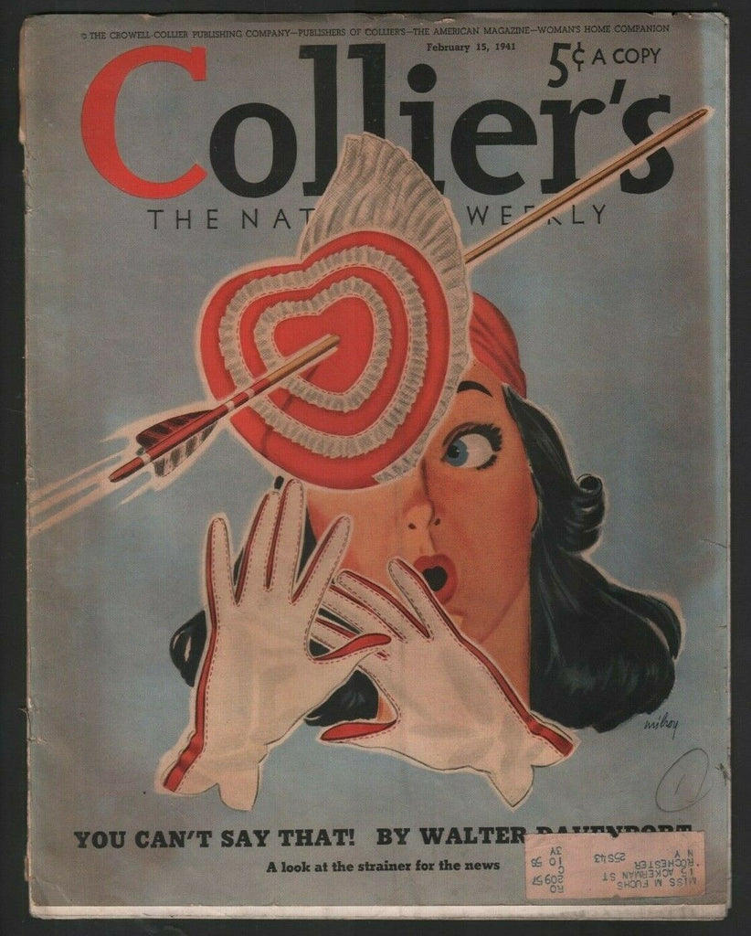 Collier's Mag Keeping Up With The World February 15, 1941 010620nonr