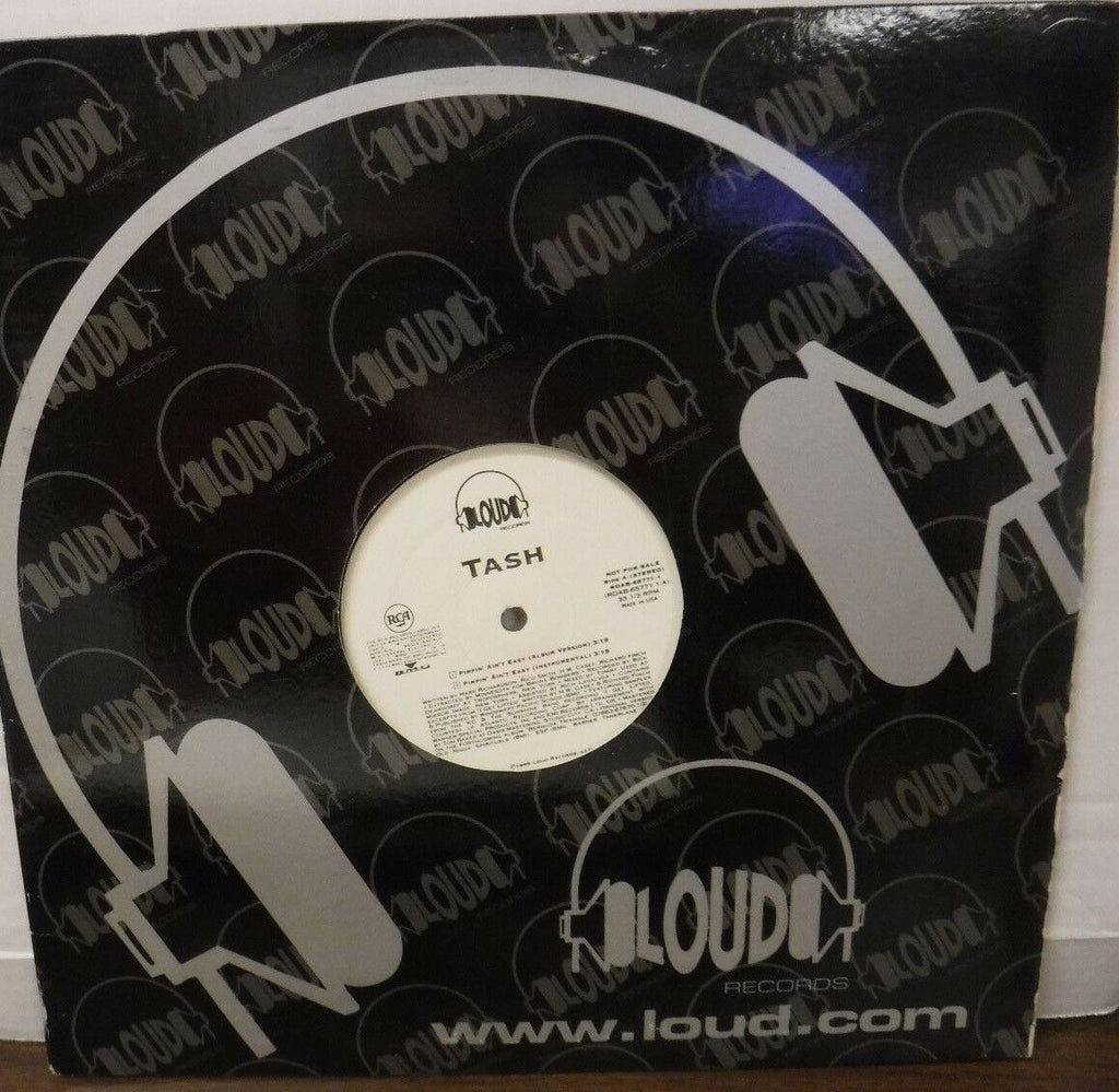 TASH Pimpin Ain't Easy 12" single vinyl PROMO 1999 030218LLE