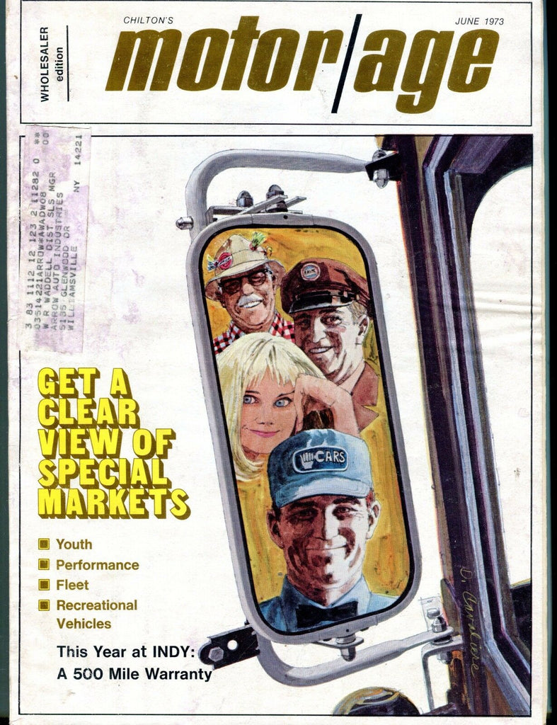 Chilton's Motor Age Magazine June 1973 Special Markets EX w/ML 053117nonjhe