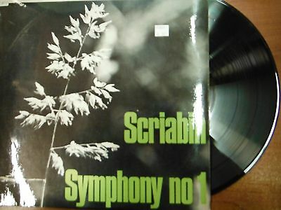 33 RPM Vinyl Scriabin Symphony No 1 MK Records DO11559 030515SM
