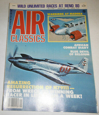 Air Classics Magazine African Combat Diary January 1981 080514R