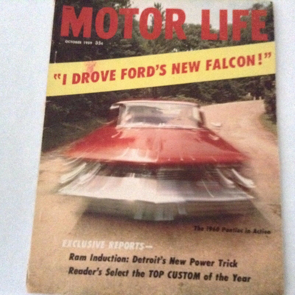 Motor Life Magazine 1960 Pontiac Ram Induction October 1959 061417nonrh