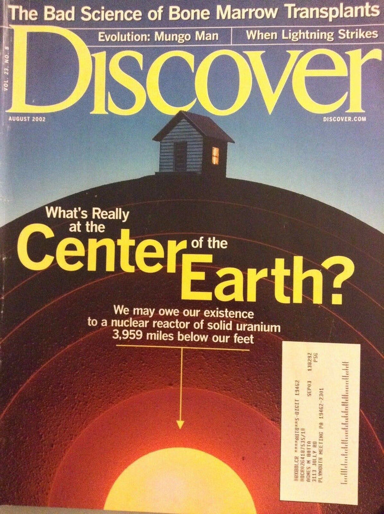 Discover Magazine Center Of The Earth August 2002 092117nonrh