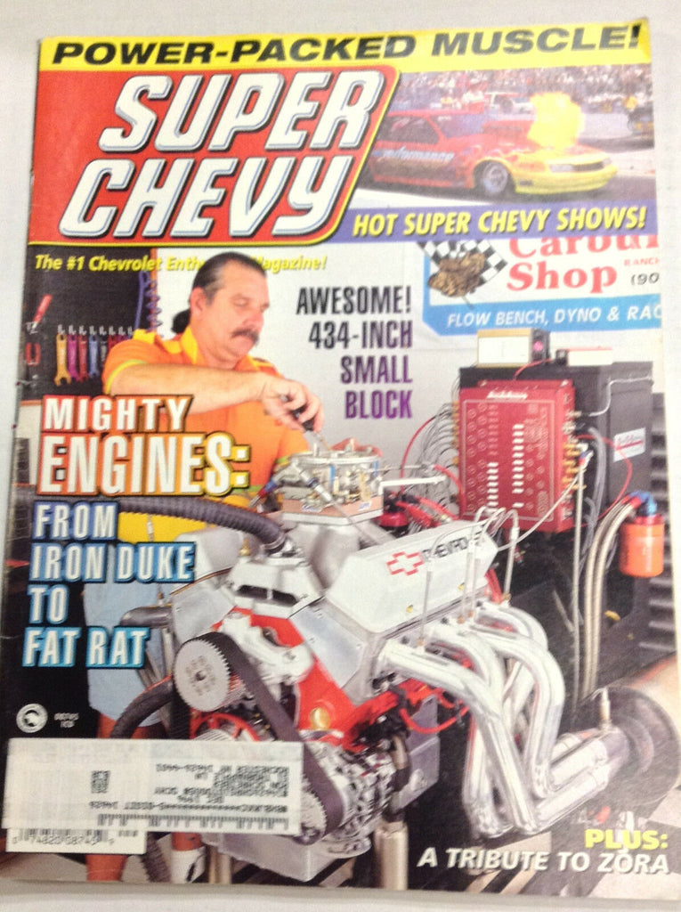 Super Chevy Magazine Iron Duke To Fat Rat September 1996 050317nonr