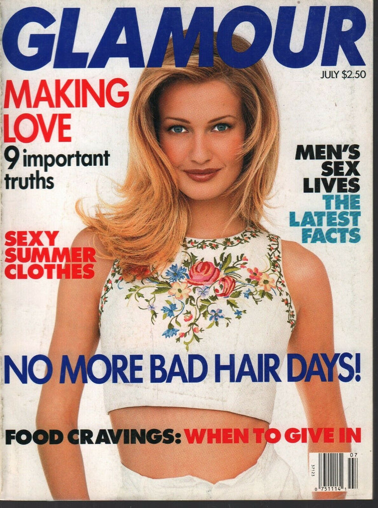 Glamour Magazine July 1993 Geena Davis Andie McDowell 090220ame