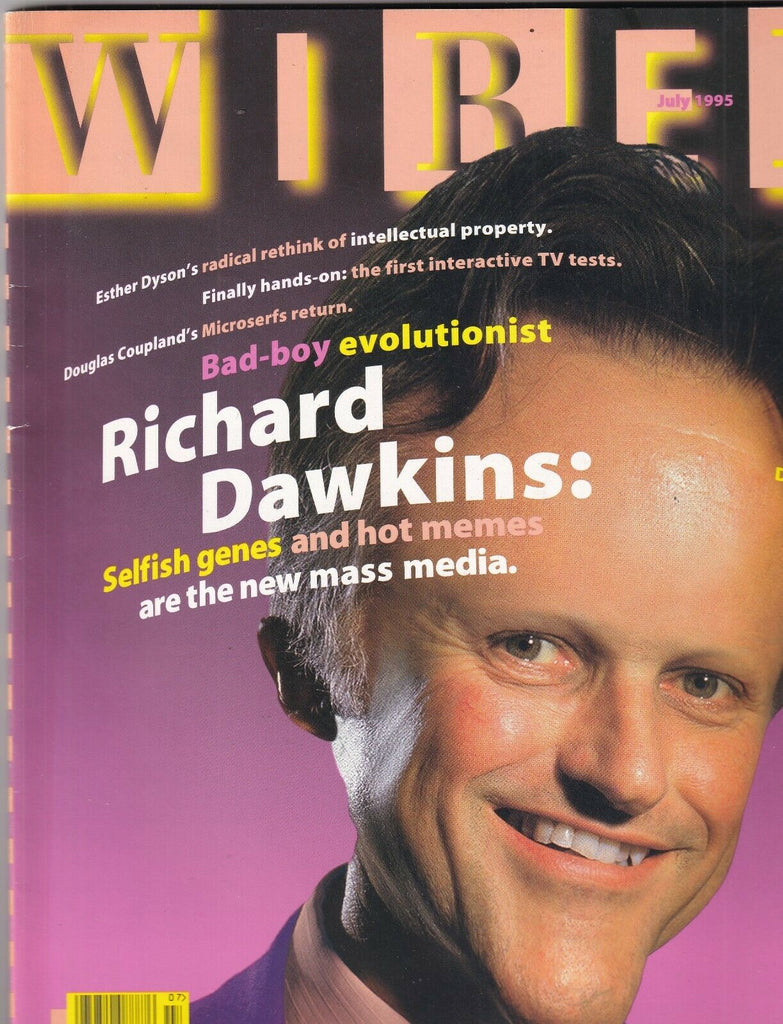 Wired Mag Richard Dawkins Esther Dyson July 1995 092319nonr