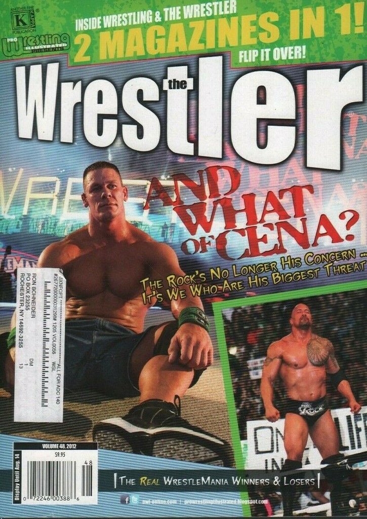 The Wrestler Inside Wrestling Vol.48 2012 The Rock John Cena 032619DBE