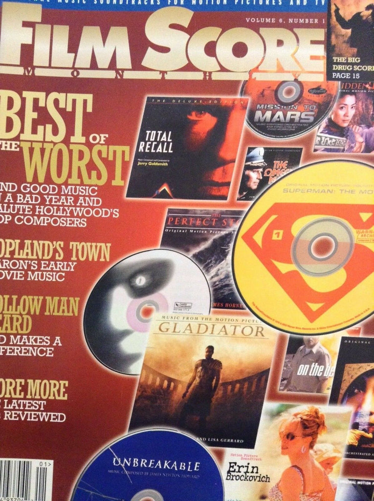 Film Score Magazine The Best Of The Worst January 2001 071718nonrh