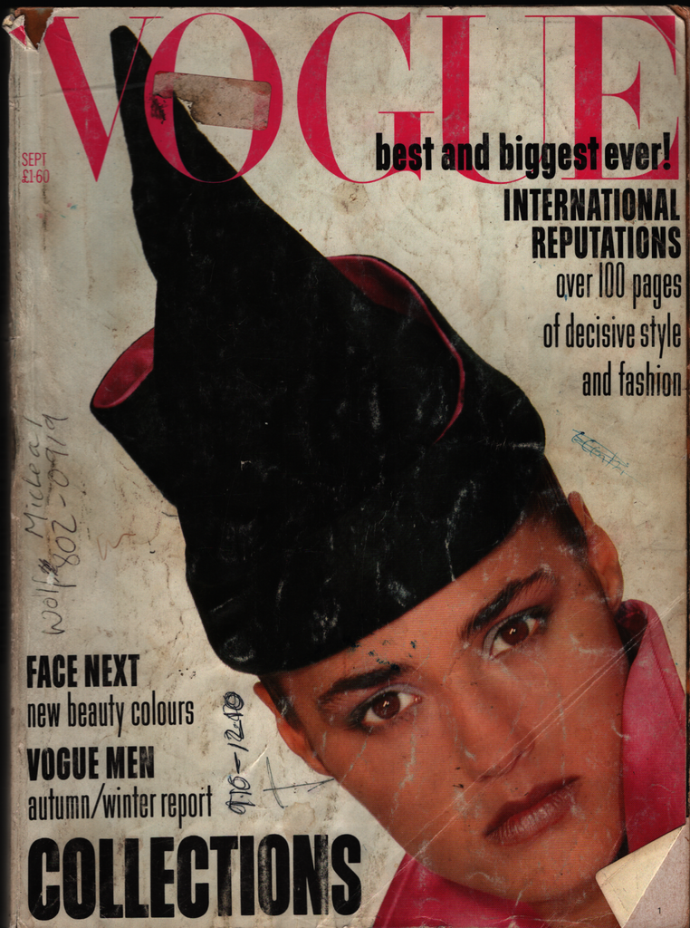 Vogue Fashion Magazine September 1985 Yasmin La Bon 022321ame