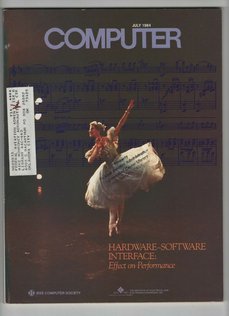 IEEE Computer Magazine Hardware-Software Interface Effects July 1984 040520nonrh